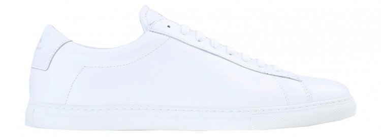 Introduction of the hottest white items! ZESPÀ White Leather Sneakers "