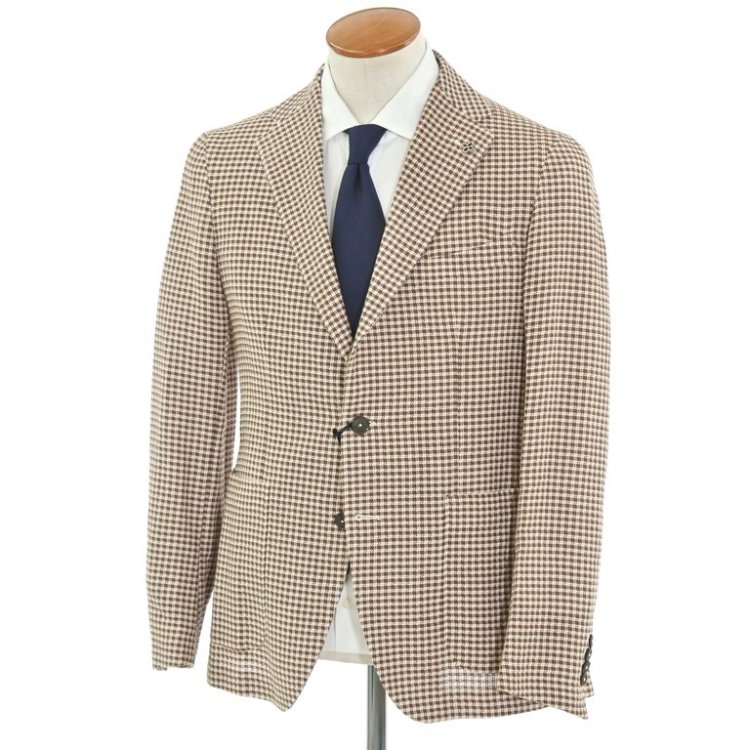 Recommended for Cool Biz wear! " TAGLIATORE linen jacket