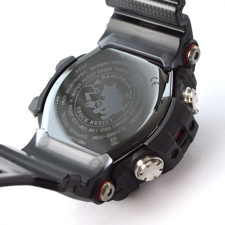 G-SHOCK「レンジマン」のケースバックにはヤマネコの刻印が！