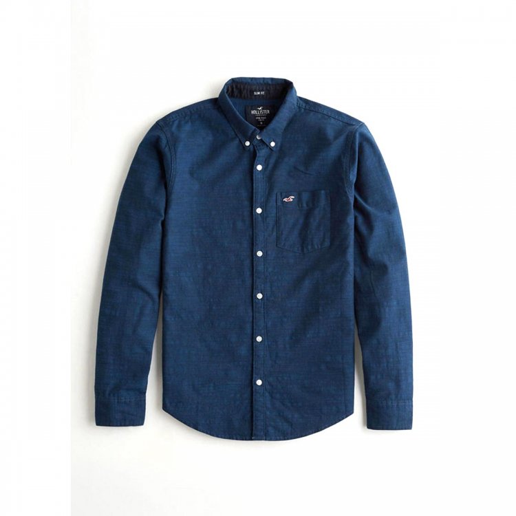 HOLLISTER( ホリスター)青シャツ