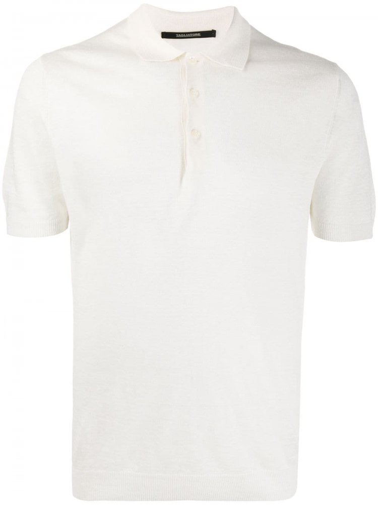 Tagliatore White Polo Shirt