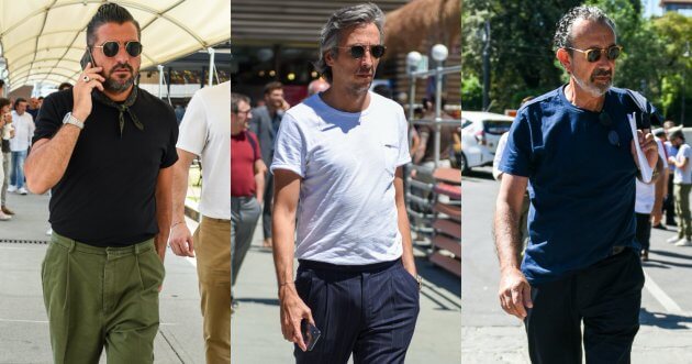 カーキtシャツ コーデ特集 こなれた色味で洒脱に仕上げたメンズの着こなし アイテム紹介 メンズファッションメディア Iicfiicf 男前研究所