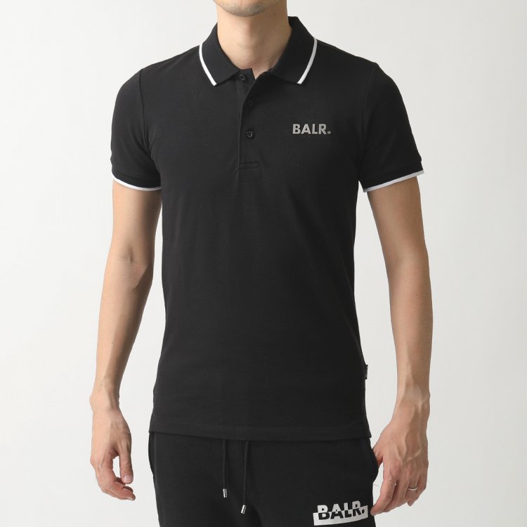 BALR. (Bohler) Black Polo Shirt