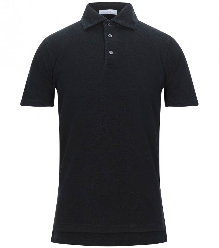 Cruciani(クルチアーニ) 黒ポロシャツ