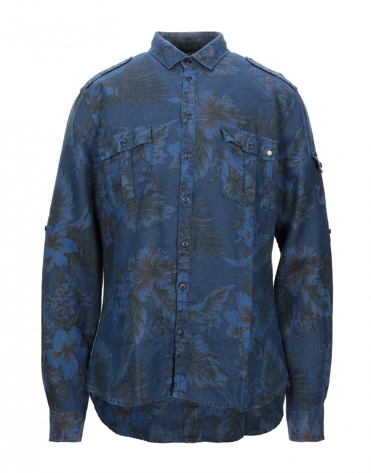 MASON'S(メイソンズ)青シャツ