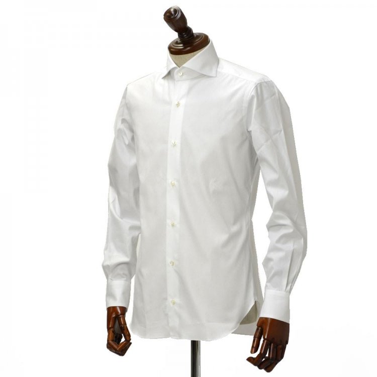 Pick up a gem from an Italian brand that develops high-quality white shirts! "BARBA BRUNO