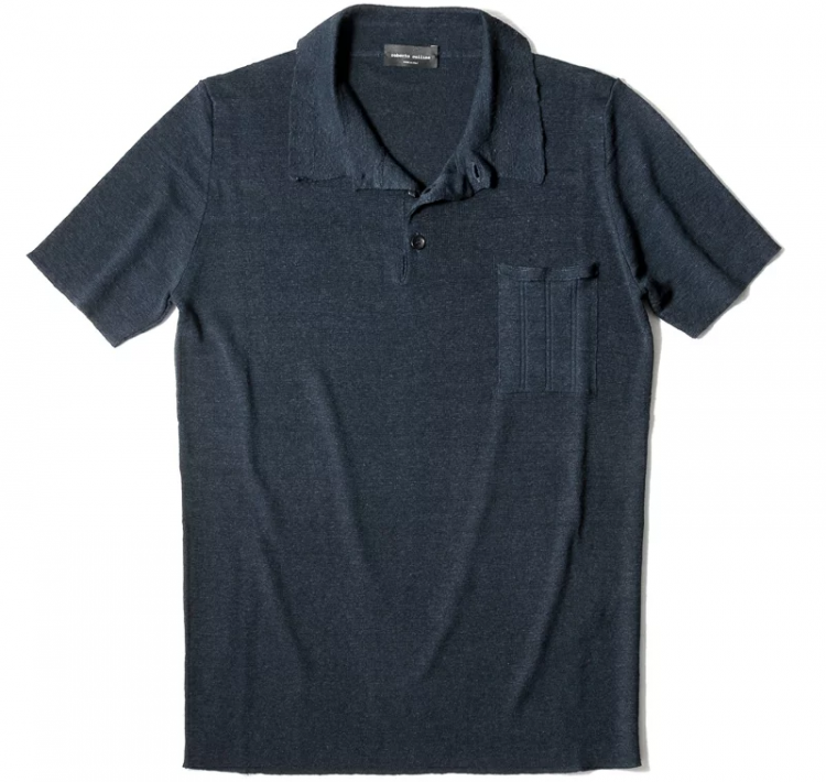 Roberto Collina Short Sleeved Knit Polo