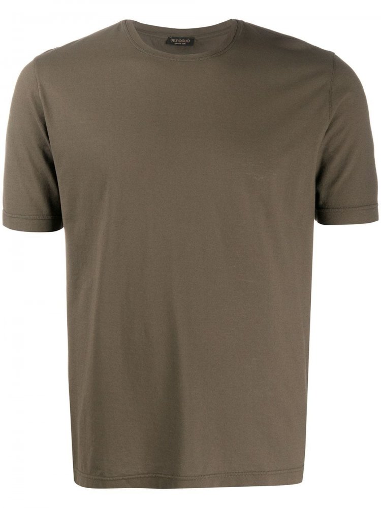 Dell'oglio(デッローリオ)カーキTシャツ