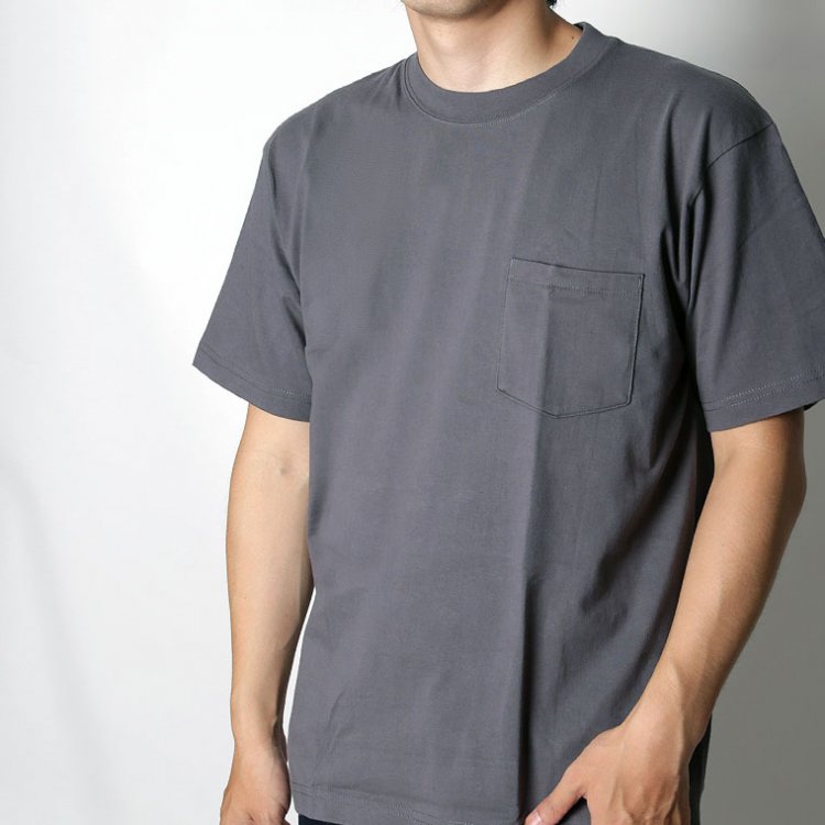 Basic pocket T-shirt (2) "Hanes BEEFY-T