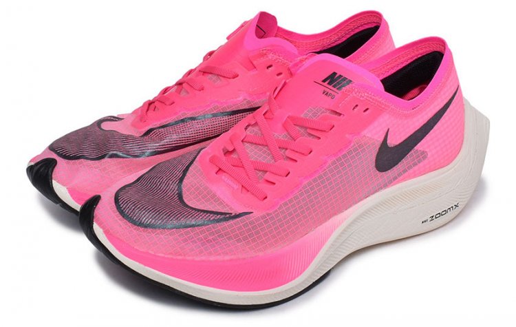 NIKE ZOOMX VAPORFLY NEXT%" thick-soled running sneakers recommended for summer