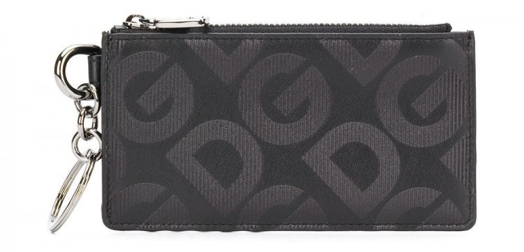 Dolce & Gabbana(ドルチェ&ガッバーナ)のミニ財布「大きめに配列されたDGがモードポップ！」