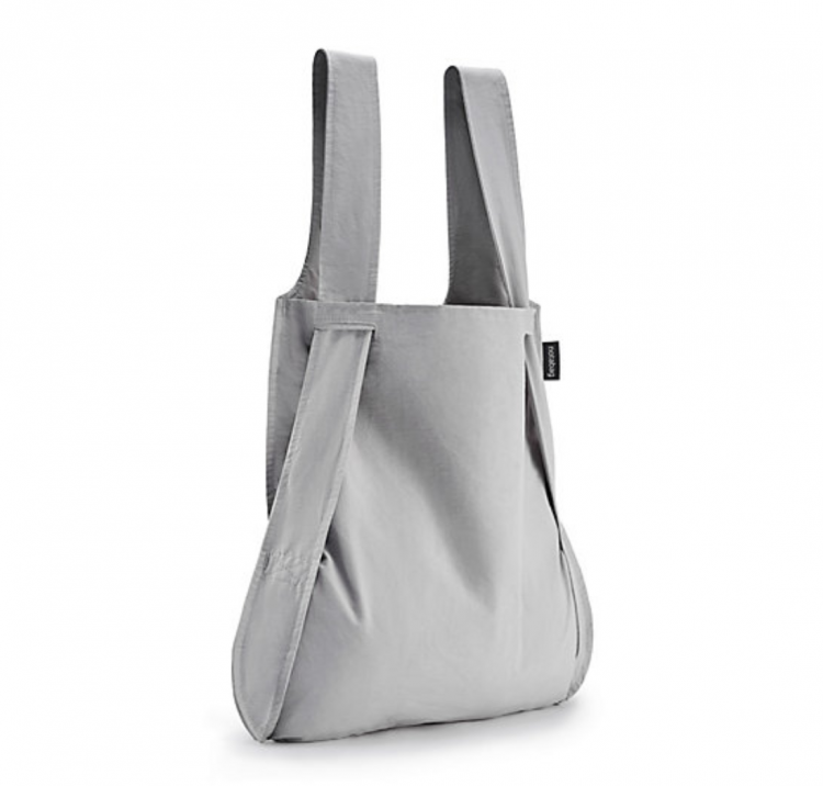 エコバッグでまさかの2WAY！重さによって持ち方をチェンジできる「Notabag(ノットアバッグ) バッグ&バックパック」