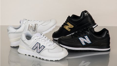 New Balance's Japan-exclusive "ML574" model features an interchangeable "N Logo" to suit your taste and mood!