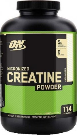 Creatine Recommendation #2: "Optimum Nutrition Micronized Creatine Powder"