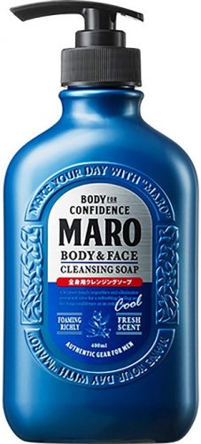 Cool Body Soap Recommendation 5: "MARO Body Soap for Whole Body, Cool 400ml