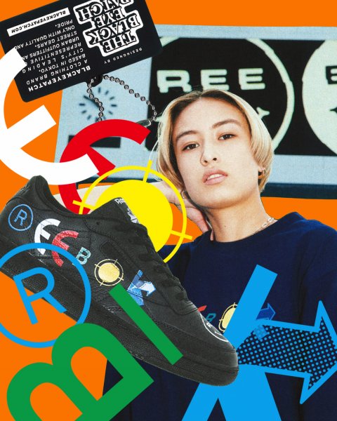 BlackEyePatch has designed a special collection "Reebok DESIGNED by BlackEyePatch" based on Reebok's archival pieces.