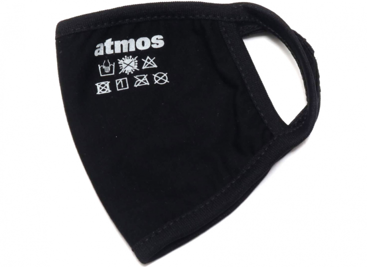 アパレルブランドのマスク「atmos(アトモス) ロゴマスク」