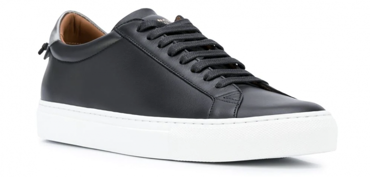 For example, black sneakers like these " Givenchy Urban Street