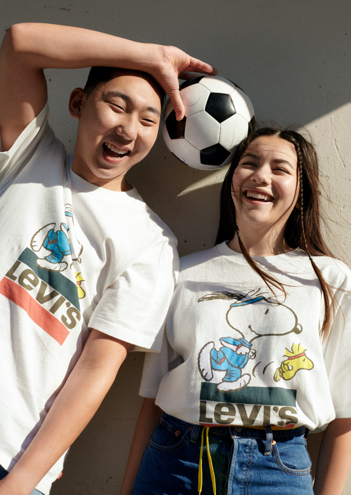 アメリカを代表する2つのアイコンがコラボした「Levi’s®︎ x PEANUTS® Summer 2020」が登場！