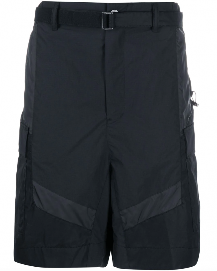 Sacai Tailored Black Shorts
