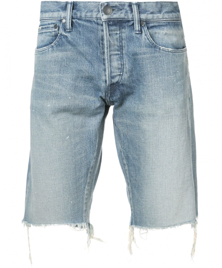 John Elliott distressed style shorts