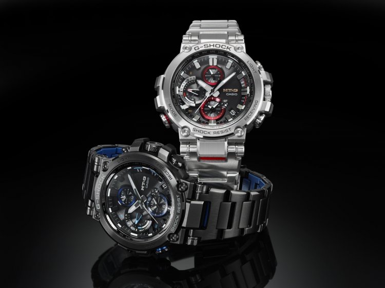 Difference between G-SHOCK "MT-G" and "MR-G" (2) "Each design features different vectors of metal materials"