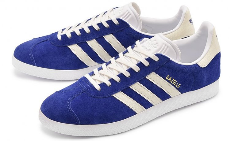 Adidas "Gazelle" recommendation (8): bring stability to your staring: blue and white.