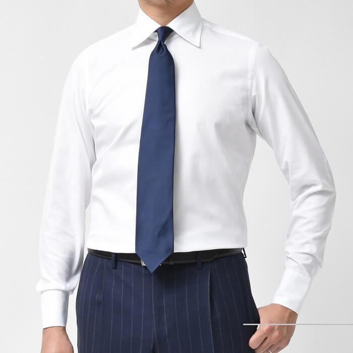 Plain White Dress Shirt Recommendation⑭Maria Santangelo Wide Shirt