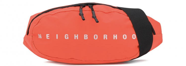 Neighborhood(ネイバーフッド) ロゴ ベルトバッグ