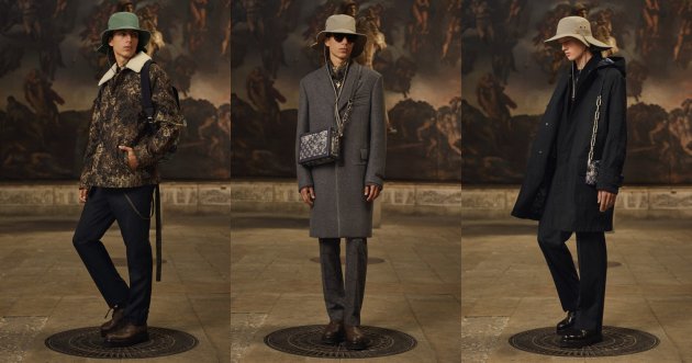 louis vuitton presents the 2021ss pre-collection! Composed mainly of dark-colored items reminiscent of midwinter
