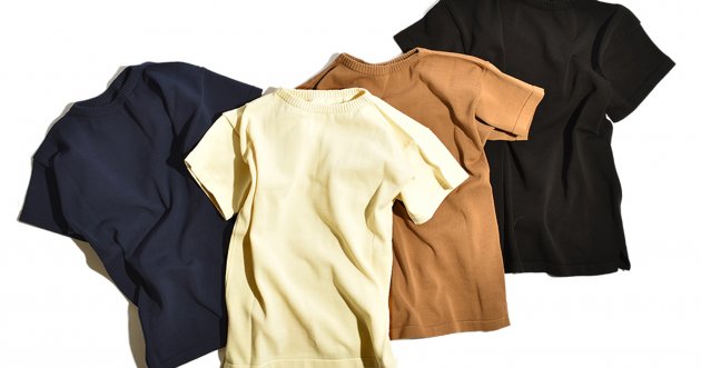 Knitted T-shirts for Men! Introducing the 10 best knit t-shirts from knit specialty brands.