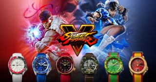 セイコー 5スポーツが「ストリートファイターV」とのコラボモデルを数量限定で発売！