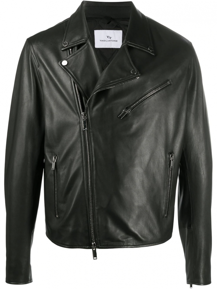 Tagliatore Leather Riders Jacket