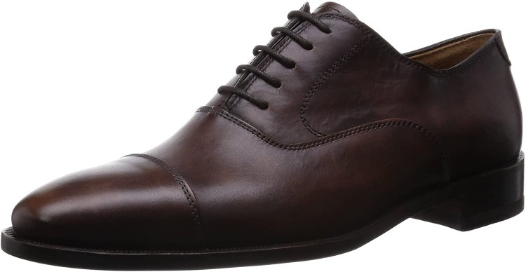 Straight tip recommended royal model⑰ "Bettanin&Venturi 317P Vitello Nero-1" [Italy].