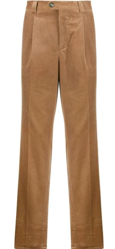 227 【BRUNELLO CUCINELLI】 コーデュロイパンツ ブラウン