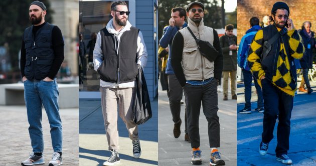 Vest Codes for Men! Introducing autumn and winter outfits using outerwear.