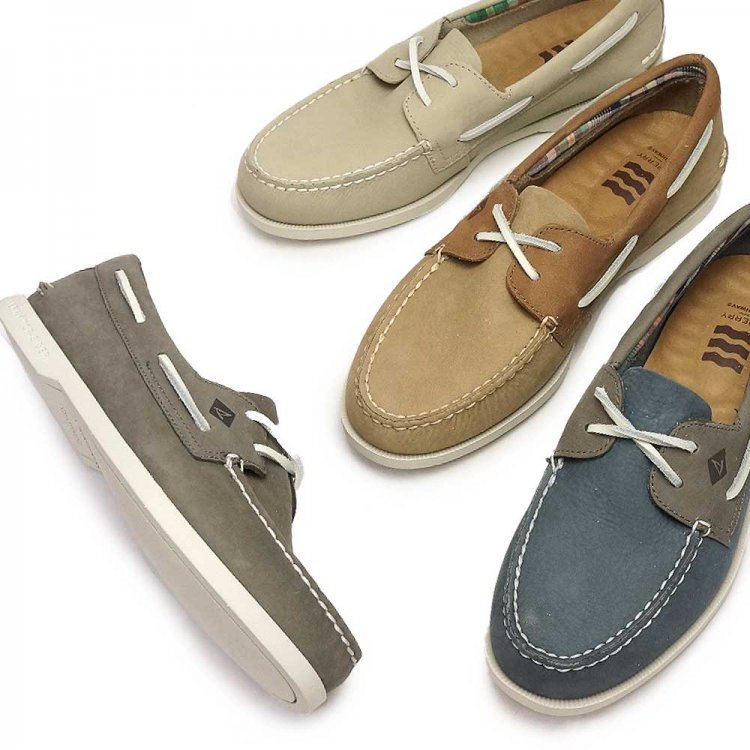 A wide range of deck shoes from Sperry Topsider will elevate the fashionable look of your feet.