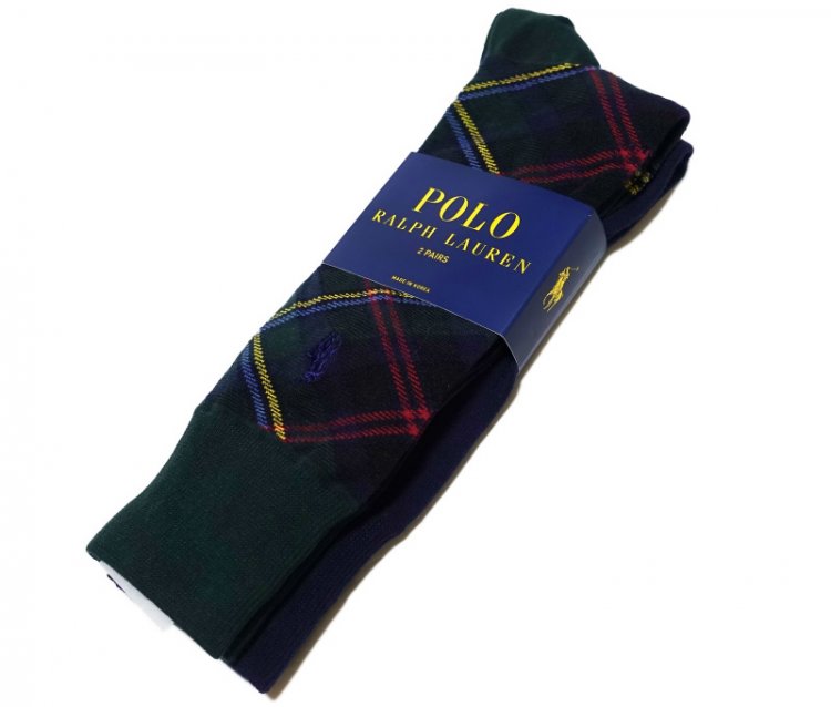 POLO RARPH LAUREN(ポロ ラルフローレン)のチェック柄 ソックス