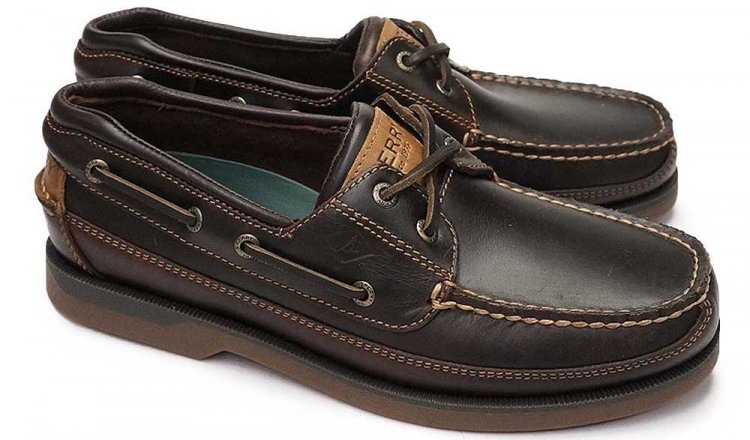 Special Topsider Deck Shoes Highlights (3) "Water-repellent oiled leather uppers befitting a sailor's shoes."