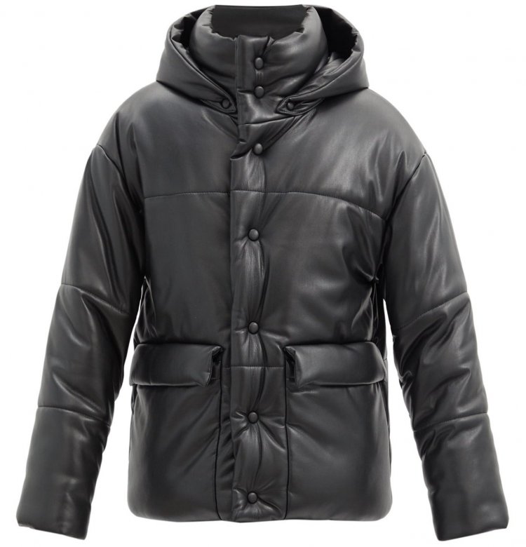 NANUSHKA Hyde Faux Leather Quilted Jacket