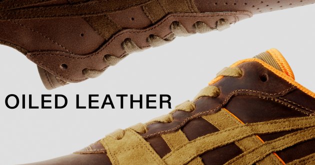 Onitsuka Tiger presents the chic new ” OILED LEATHER “!