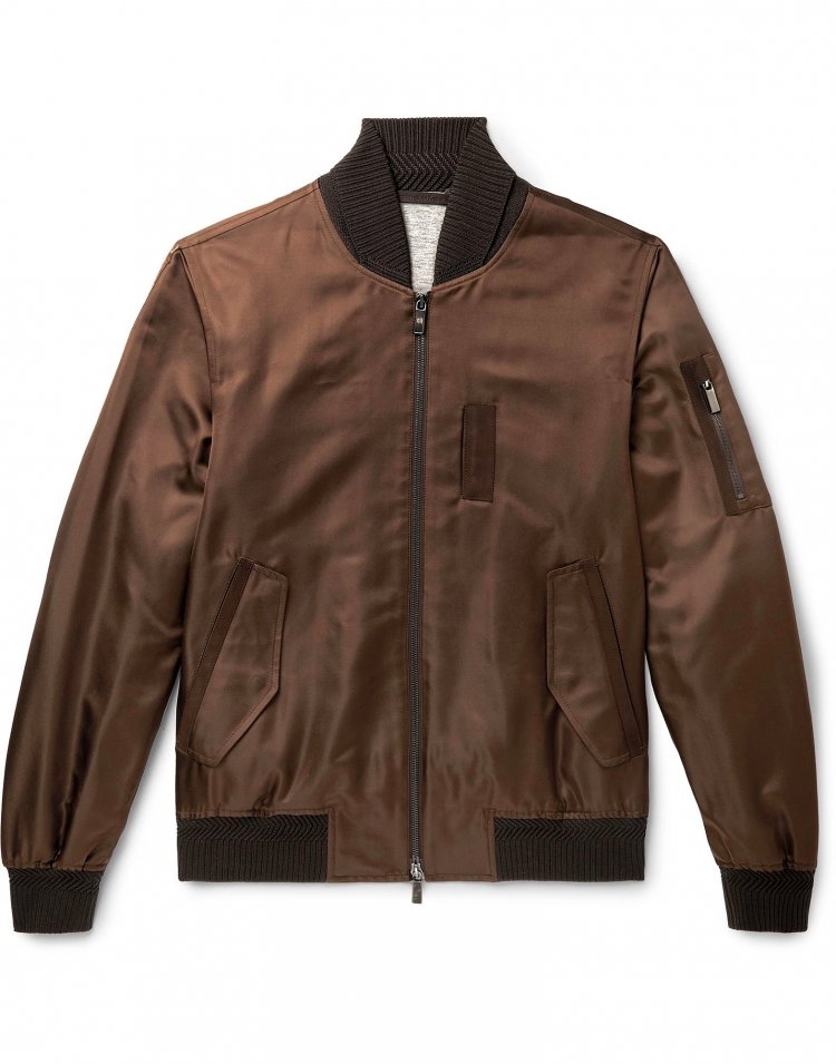 ERMENEGILDO ZEGNA(エルメネジルド・ゼニア) MA-1ボンバージャケット