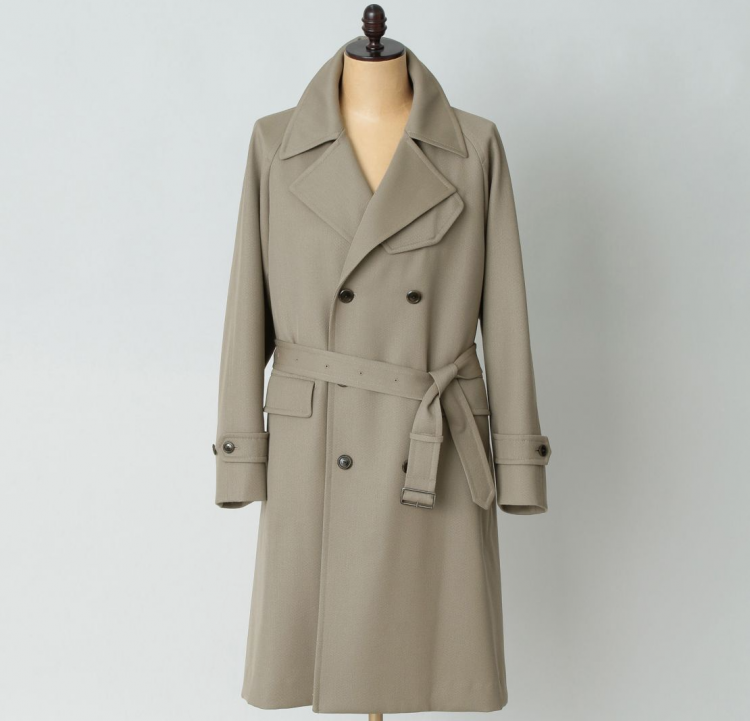 The processing that overflows with a sense of coziness tickles men's hearts! "SANYO COAT Biker's coat
