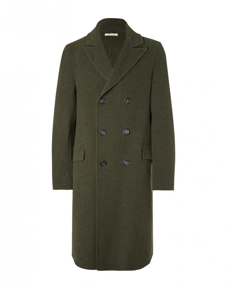 MASSIMO ALBA Khaki coat