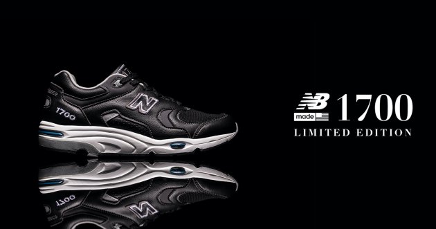 New Balance is releasing a limited reissue of the black model of the classic ” M1700 “!