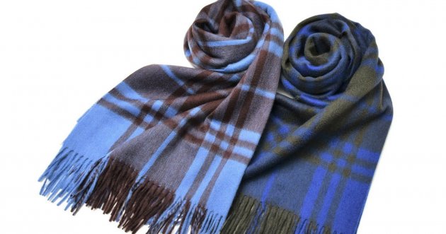 Plaid Scarves! Five recommendations for avoiding a plain look in fall and winter