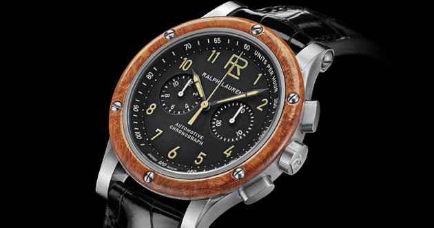 Ralph Lauren launches a new watch! Remarkable Bugatti-inspired design and Jaeger-LeCoultre mechanism