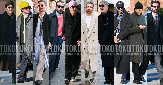 今人気のロングコートをおしゃれに着こなしたメンズコーデを紹介！