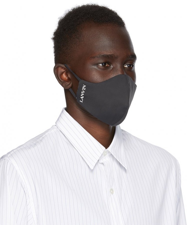 LANVIN" is a fashionable brand that offers cloth masks.