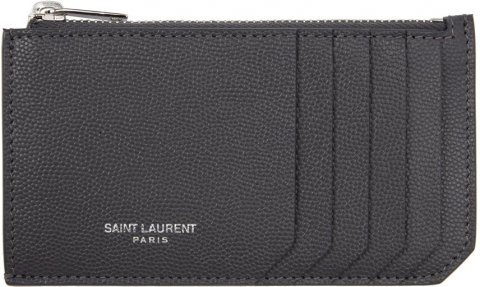 Men's Mini Wallet Thin Gusset Featured Model 4: "SAINT LAURENT Fragment